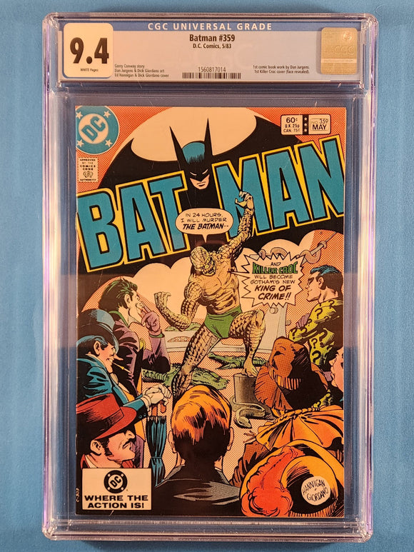 Batman Vol. 1  # 359  CGC 9.4
