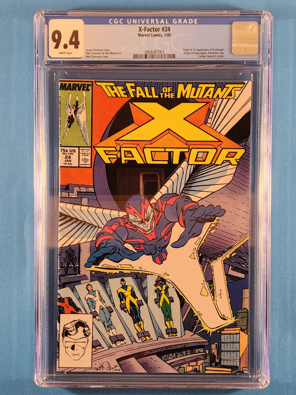 X-Factor Vol. 1  # 24  CGC  9.4