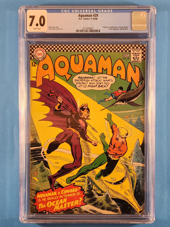 Aquaman Vol. 1  # 29  CGC 7.0