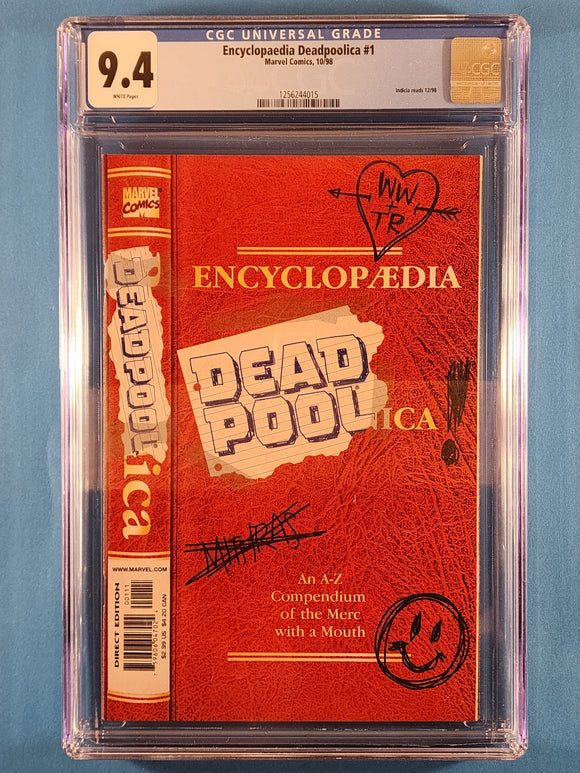 Encyclopaedia Deadpoolica  # 1  CGC  9.4