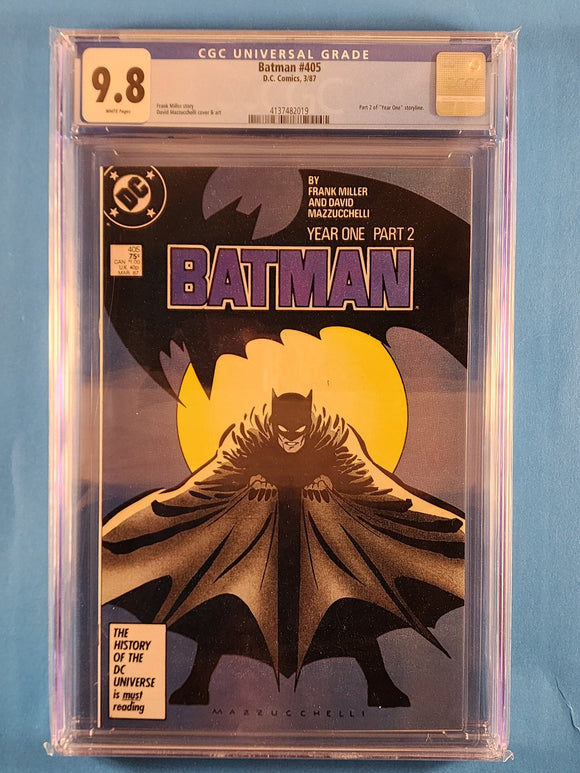 Batman Vol. 1  # 405  CGC 9.8