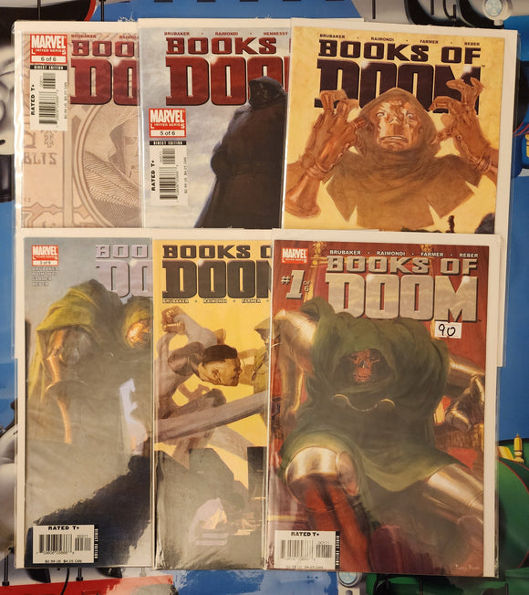 Books of Doom  # 1-6  Complete Set