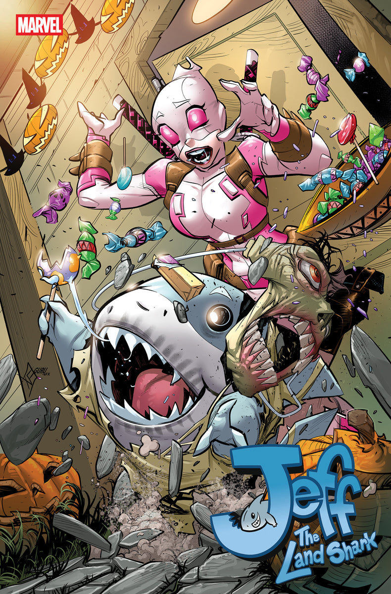 JEFF THE LAND SHARK #5 FEDERICO VINCENTINI VARIANT (2025) – Cosmic