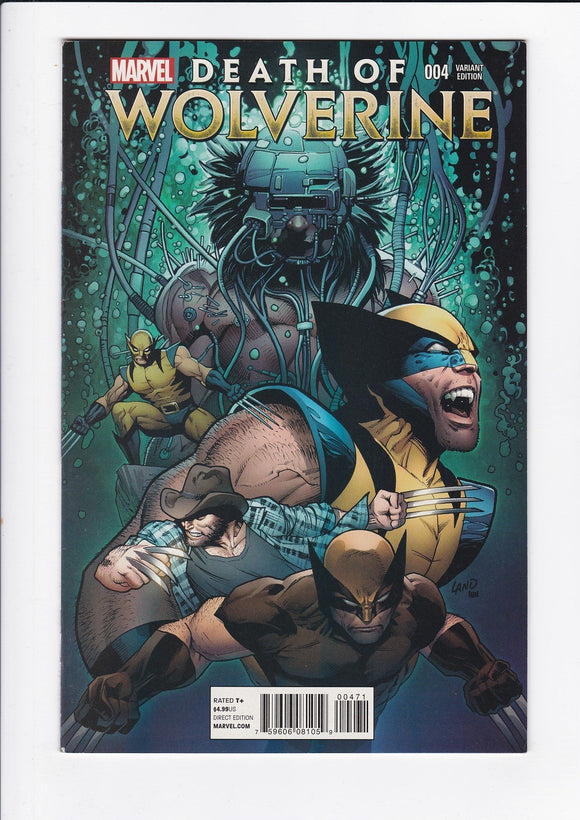 Death of Wolverine  # 4  Land Variant
