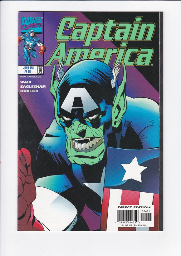 Captain America Vol. 3  # 6