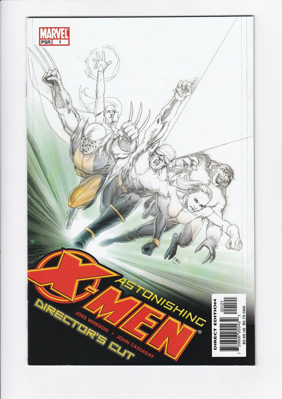 Astonishing X-Men Vol. 3  # 1  Director's Cut