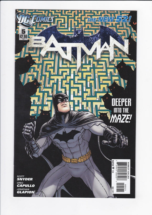 Batman Vol. 2  # 5  1:25 Incentive Burnham Variant