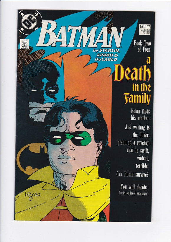 Batman Vol. 1  # 427