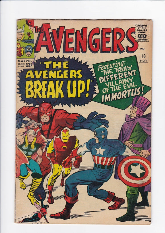 Avengers Vol. 1  # 10