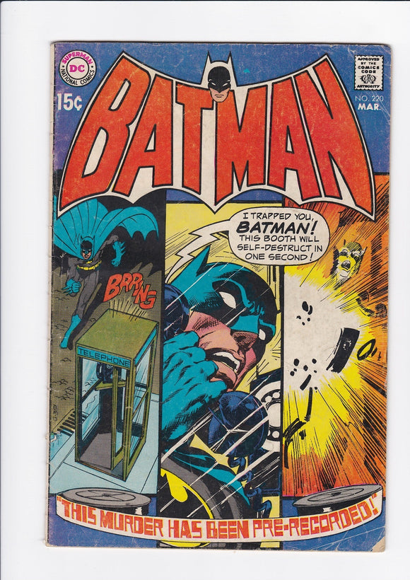 Batman Vol. 1  # 220