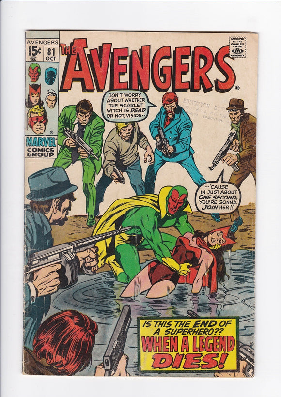 Avengers Vol. 1  # 81