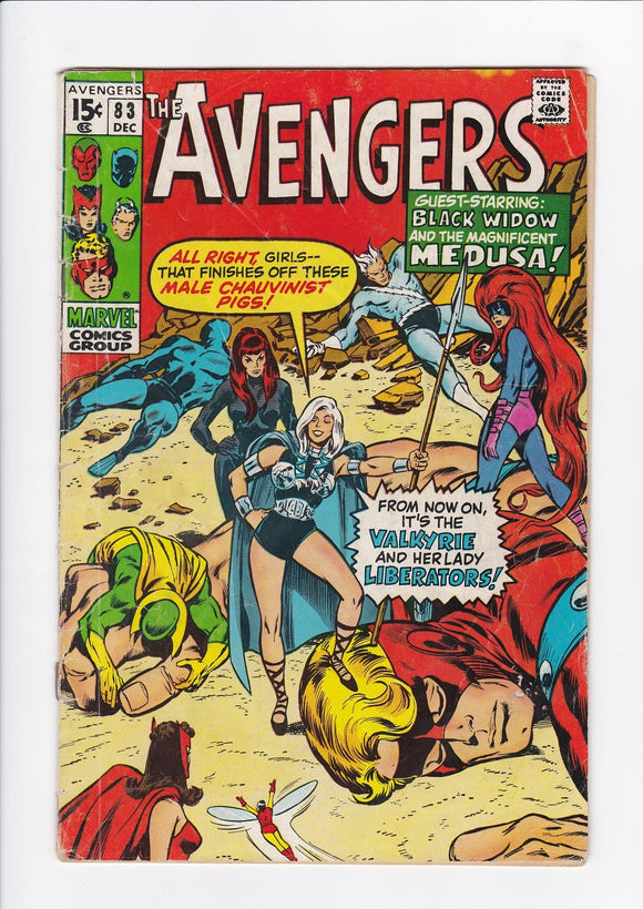 Avengers Vol. 1  # 83