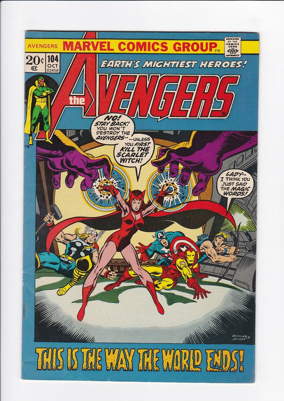 Avengers Vol. 1  # 104