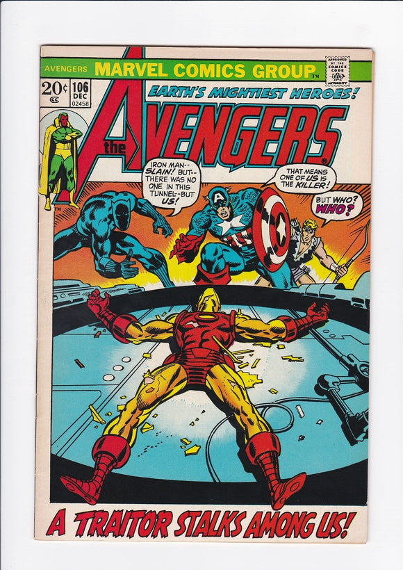 Avengers Vol. 1  # 106
