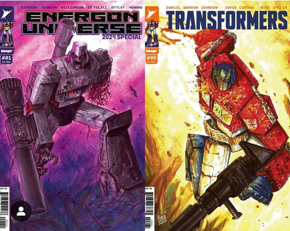 *Pre-Order* Energon #1 & Transformers #8 Bundle Set - Alessandro Micelli Exclusive