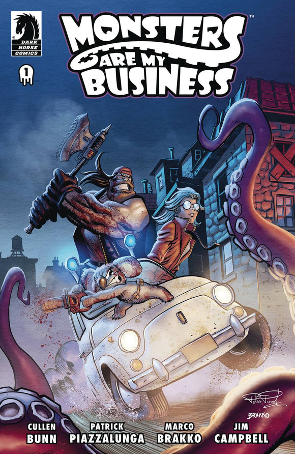 Monsters Are My Business (And Business is Bloody) #1 (CVR A) (Patrick Piazzalunga)