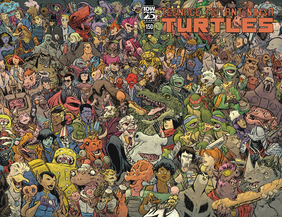 Teenage Mutant Ninja Turtles #150 Variant D (Lonergan Wraparound Variant)