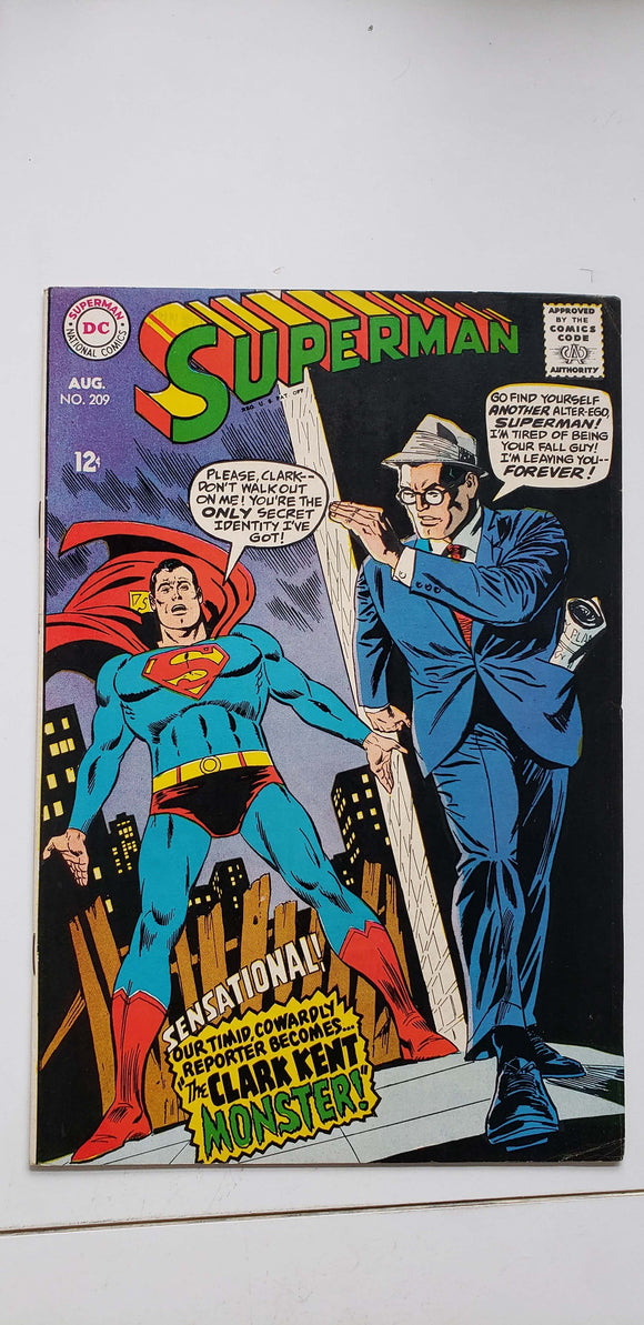 Superman Vol. 1  #209