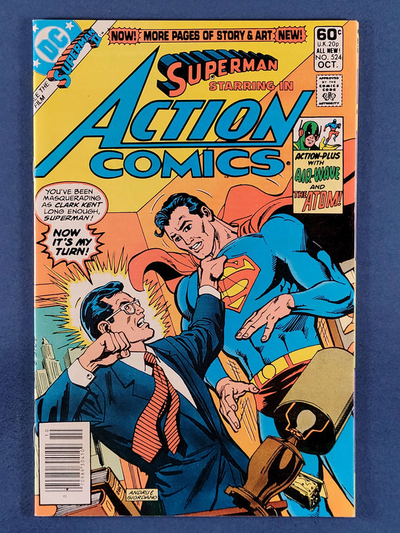 Action Comics Vol. 1  # 524