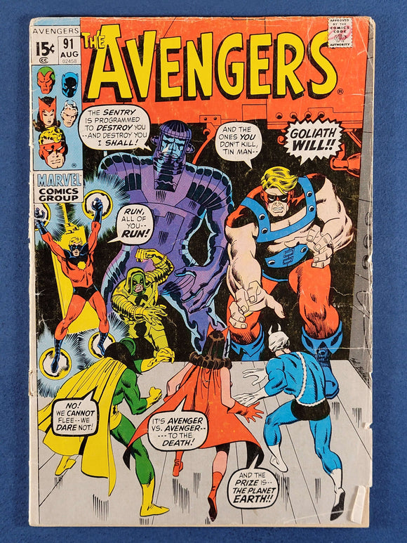 Avengers  Vol. 1  # 91