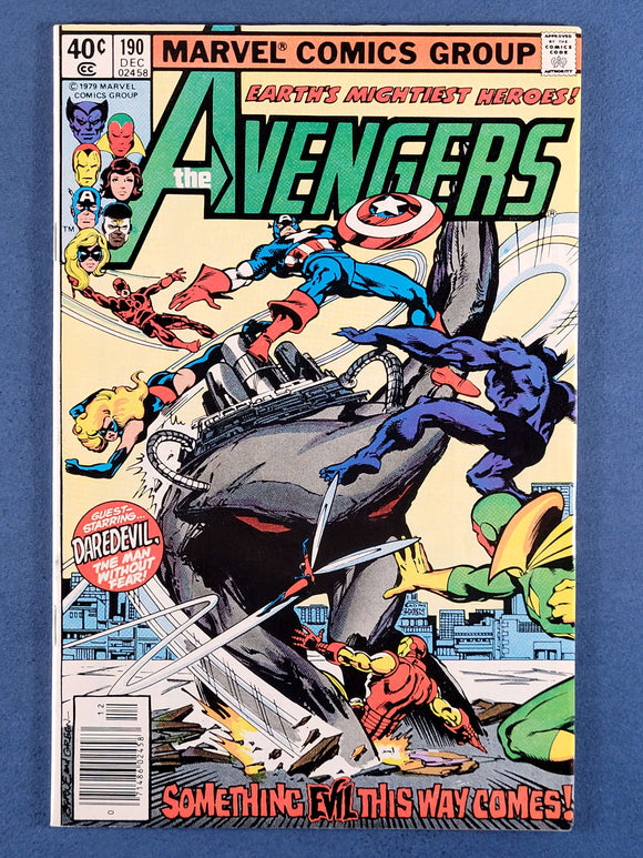 Avengers  Vol. 1  # 190