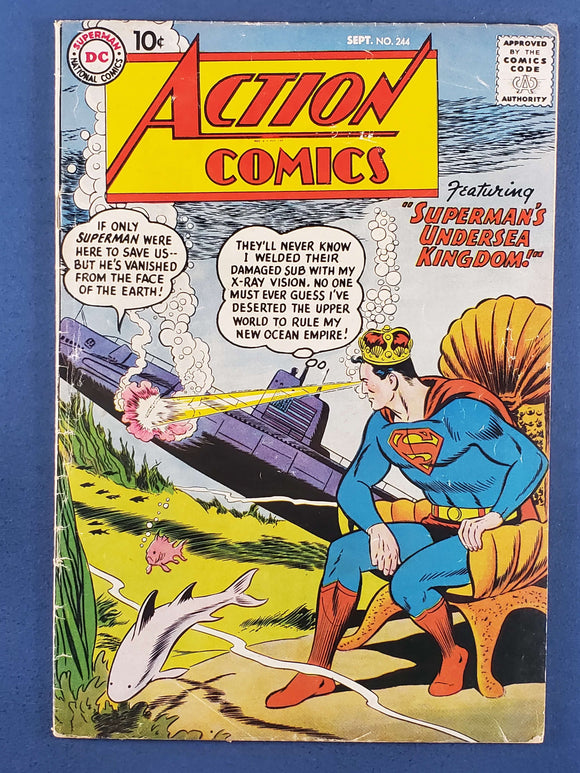 Action Comics Vol. 1 # 244