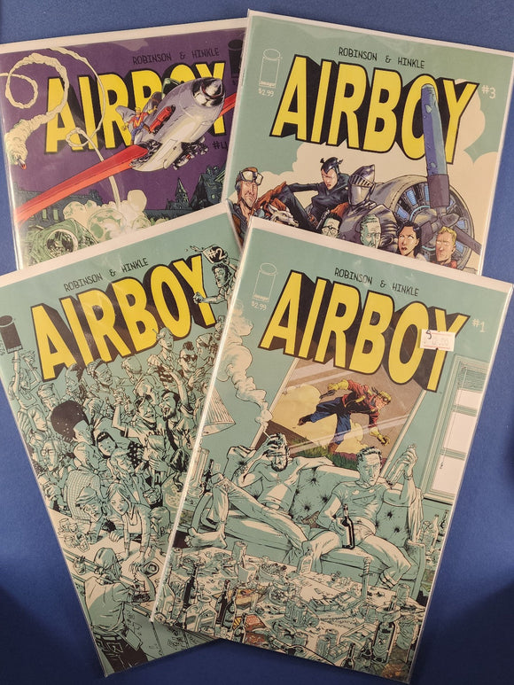 Airboy Vol. 2  Complete Set # 1-4