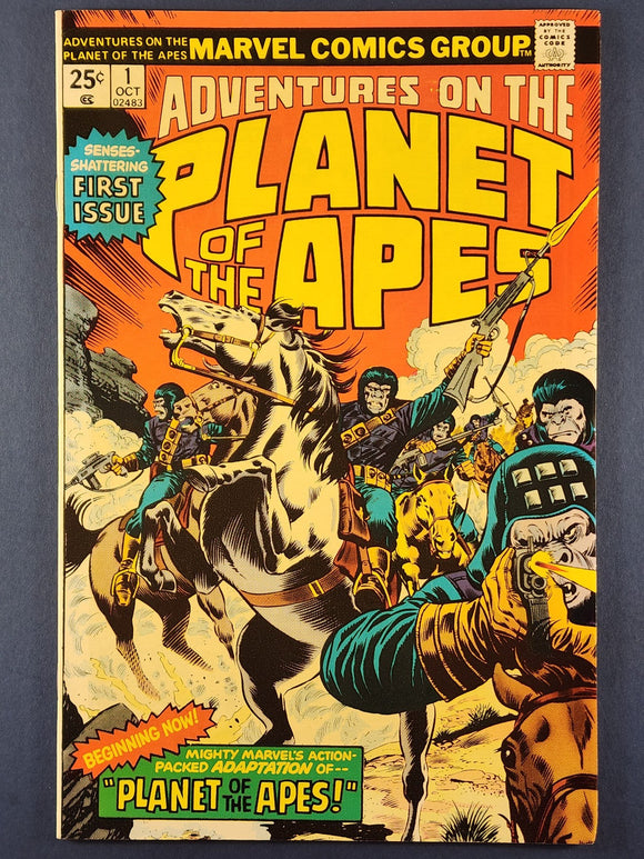 Adventures on the Planet of the Apes  # 1