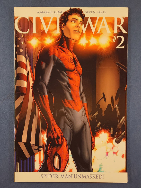 Civil War Vol. 1  # 2  2nd Print Variant
