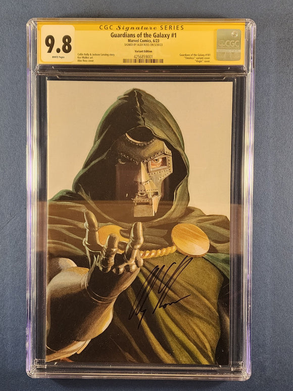 Guardians of The Galaxy Vol. 7  # 1  Ross Variant Signed by Alex Ross CGC 9.8