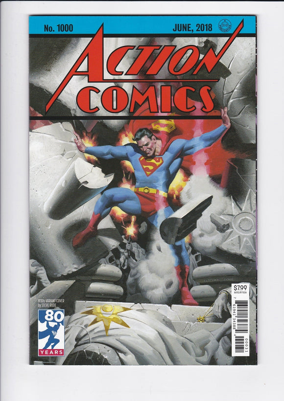 Action Comics Vol. 1  # 1000  Rude Variant