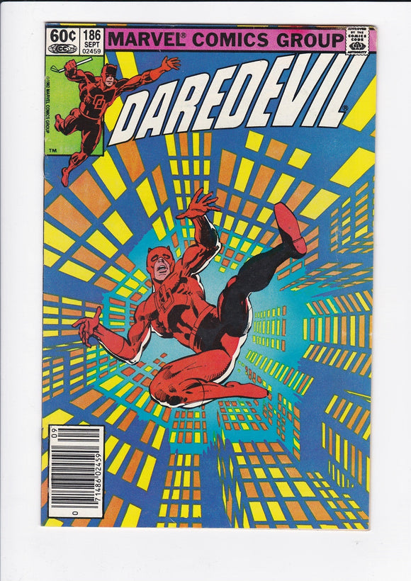 Daredevil Vol. 1  # 186  Newsstand