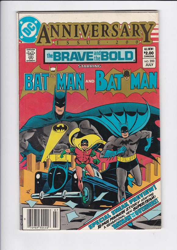 Brave and the Bold Vol. 1  # 200  Canadian