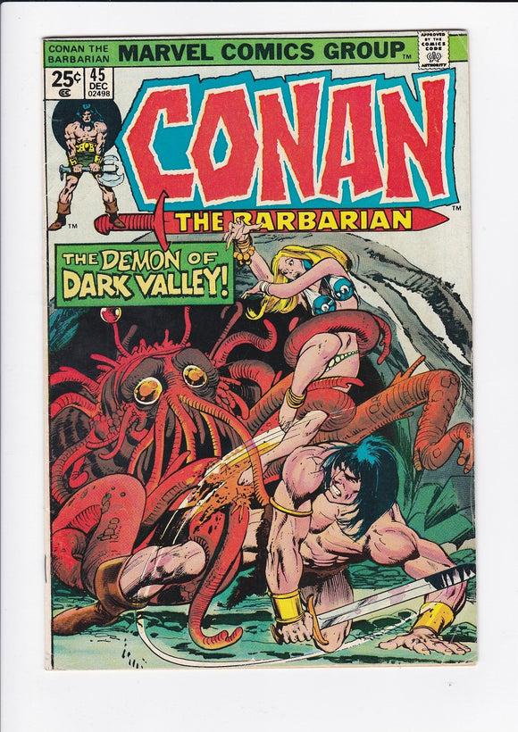 Conan The Barbarian Vol. 1  # 45