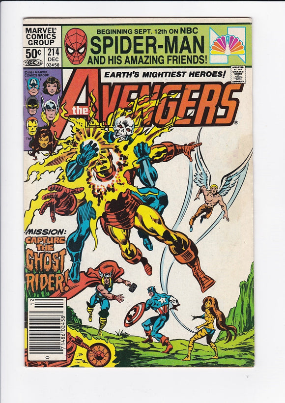 Avengers Vol. 1  # 214