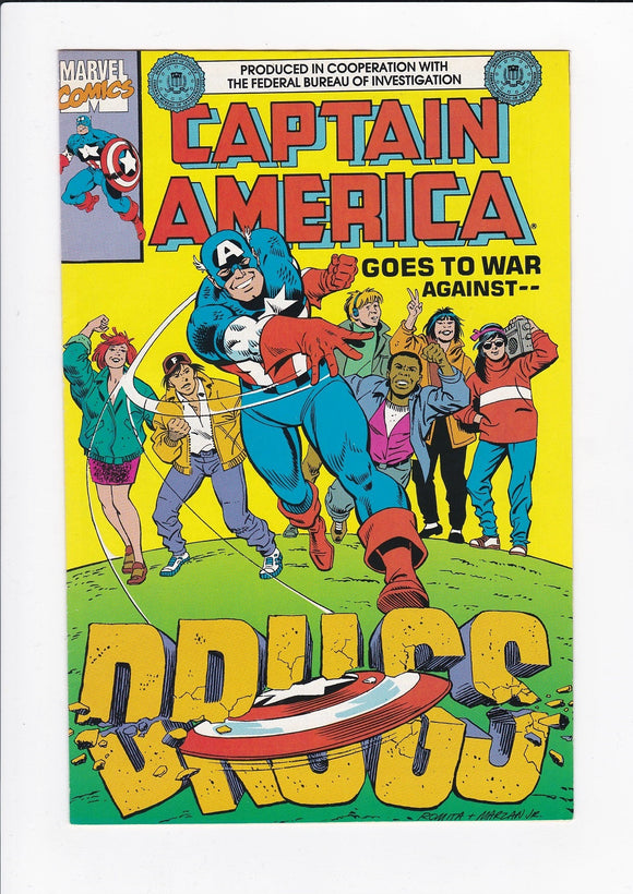 Captain America Goes to war against Drugs (One Shot)