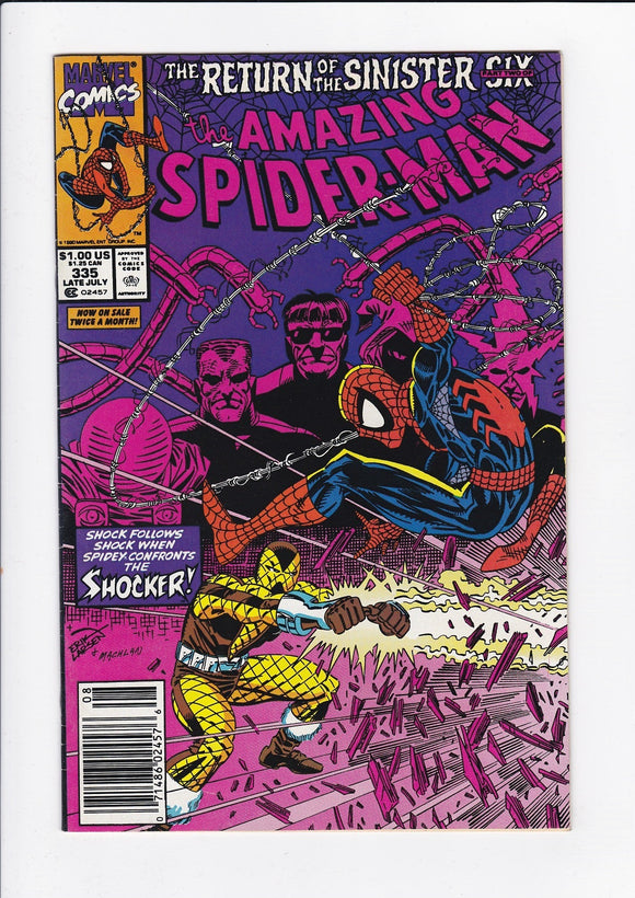 Amazing Spider-Man Vol. 1  # 335  Newsstand