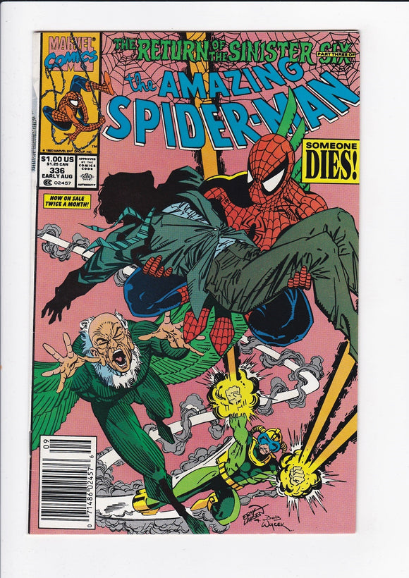 Amazing Spider-Man Vol. 1  # 336  Newsstand