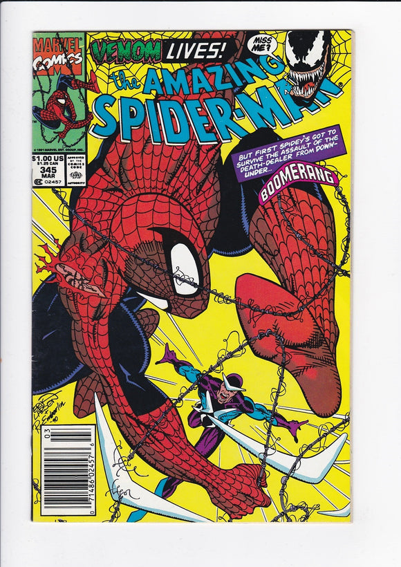 Amazing Spider-Man Vol. 1  # 345  Newsstand
