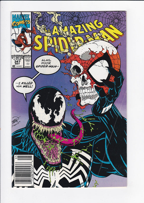 Amazing Spider-Man Vol. 1  # 347  Newsstand
