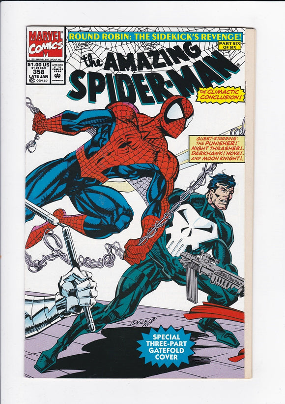 Amazing Spider-Man Vol. 1  # 358  Newsstand