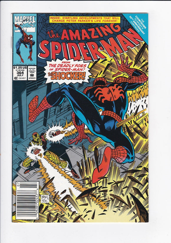 Amazing Spider-Man Vol. 1  # 364  Newsstand