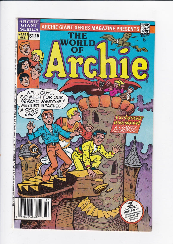 Archie Giant Series Magazine  # 599  Canadian