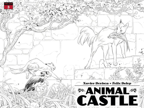 Animal Castle  # 3 CVR B Wraparound Variant