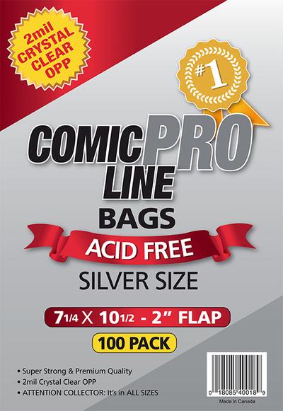 Comic Pro Line Silver 7 1/4