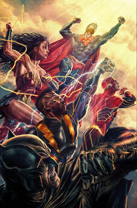 *Pre-Order* JUSTICE LEAGUE UNLIMITED #6 CVR B LEE BERMEJO CARD STOCK VAR (WE ARE YESTERDAY)