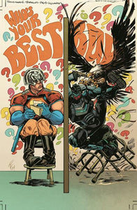 *Pre-Order* PEACEMAKER PRESENTS THE VIGILANTE EAGLY DOUBLE FEATURE #2 (OF 5) CVR B TOM FOWLER CARD STOCK VAR