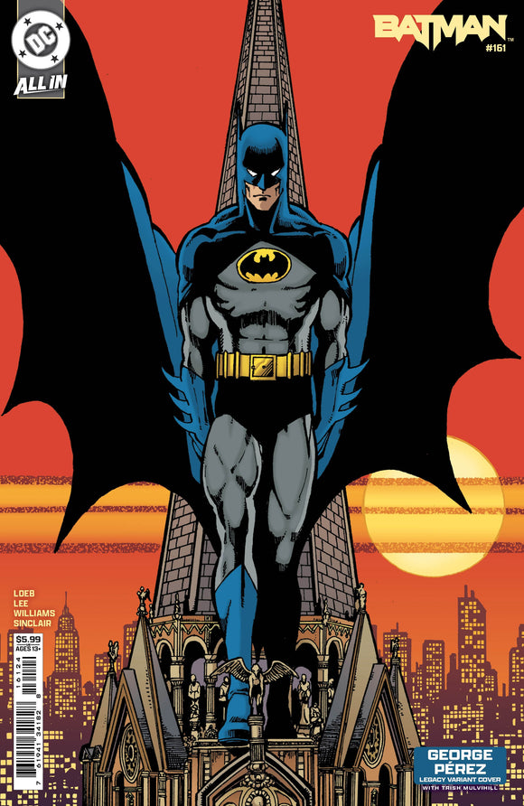BATMAN #161 CVR E GEORGE PEREZ LEGACY CARD STOCK VAR