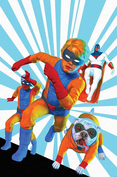 SPACE GHOST JONNY QUEST SPACE QUEST #2 CVR W INC 1:10 MARK SPEARS BLUE BKGR VIRGIN VAR