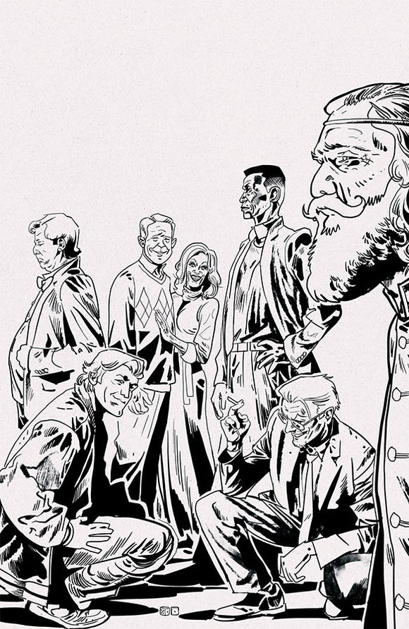 EXQUISITE CORPSES #2 2ND PTG CVR B MICHAEL WALSH POLYBAGGED VAR